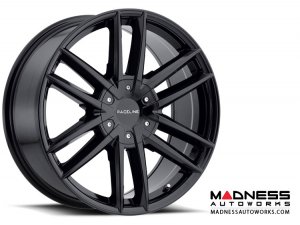 Jeep Custom Wheels (1) - Raceline - 158B - 18"x8" - Impulse Black 